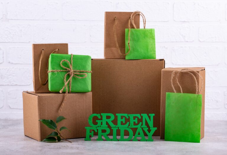 Green Friday eco friendly concept